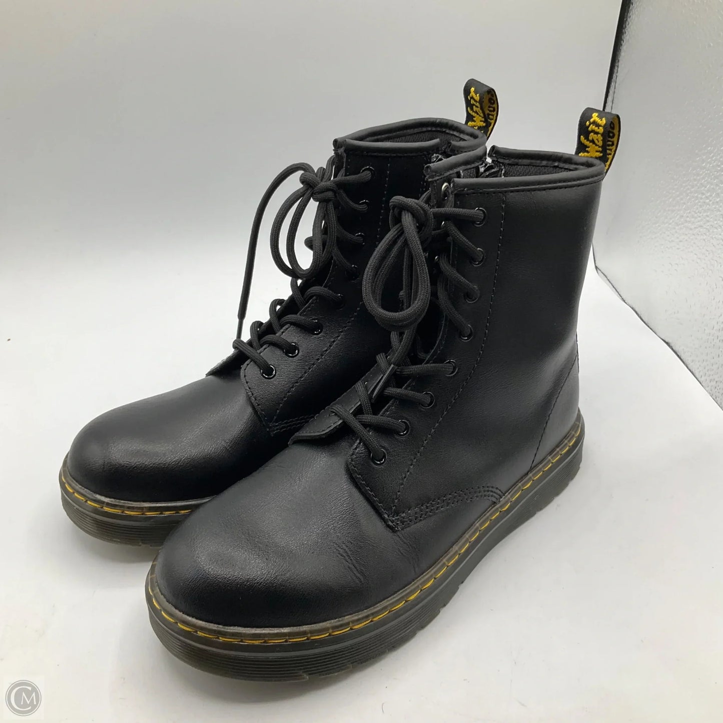 Boots Combat By Dr Martens In Black, Size: 6