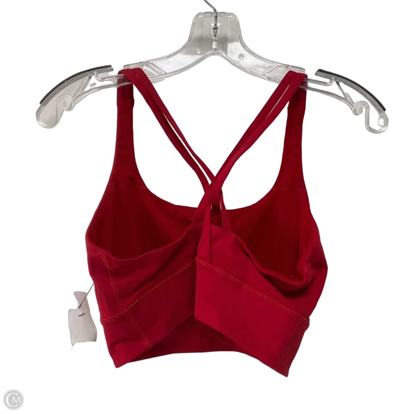 Athletic Bra By Lululemon In Red, Size: 10