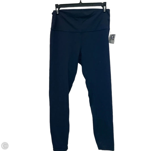 Athletic Leggings By Lululemon In Navy, Size: 10