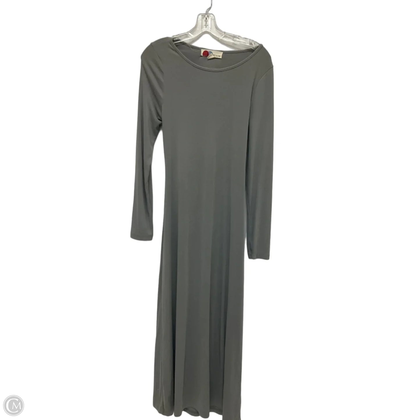 Dress Casual Maxi By Free People In Grey, Size: M