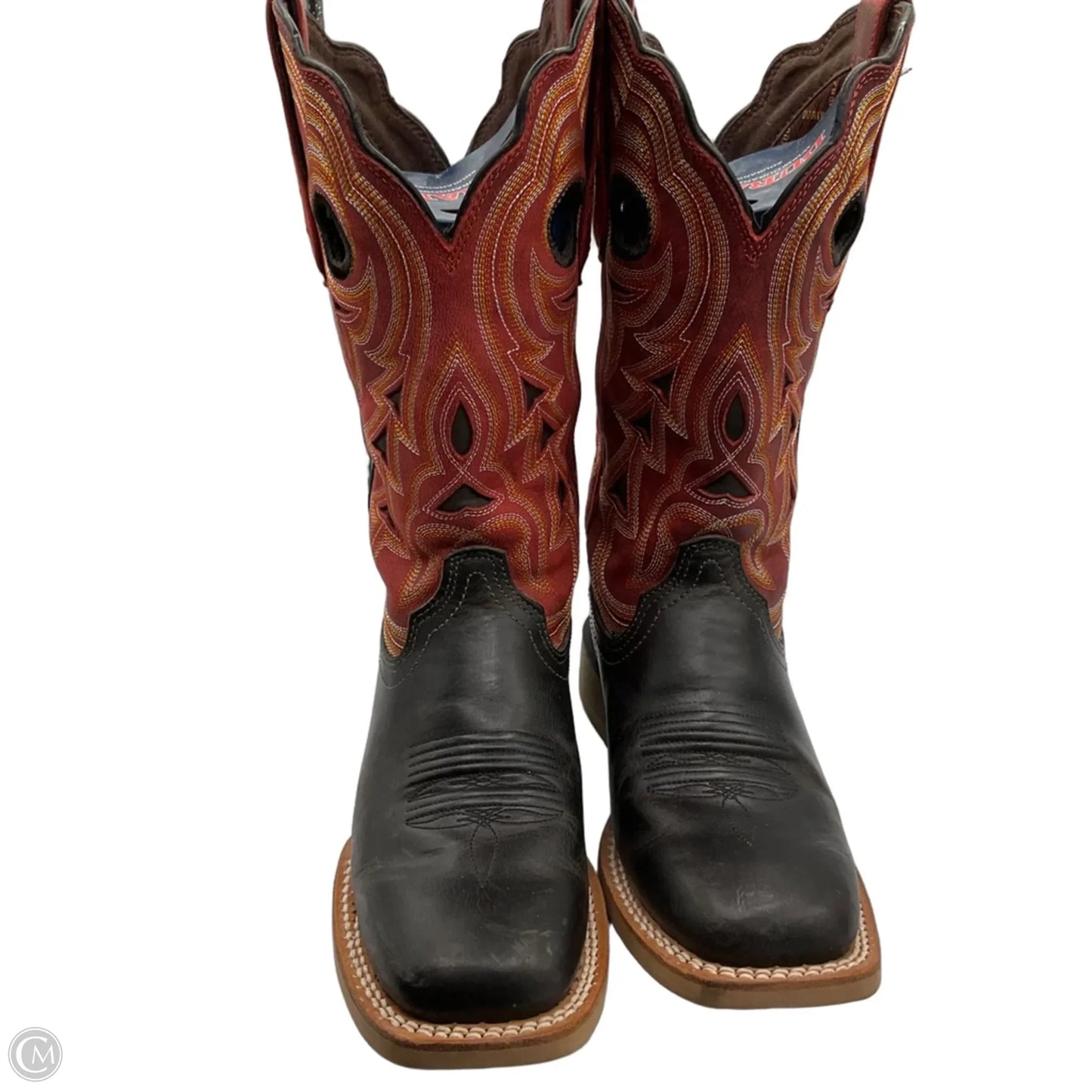 Boots Western By Durango In Black & Red, Size: 6