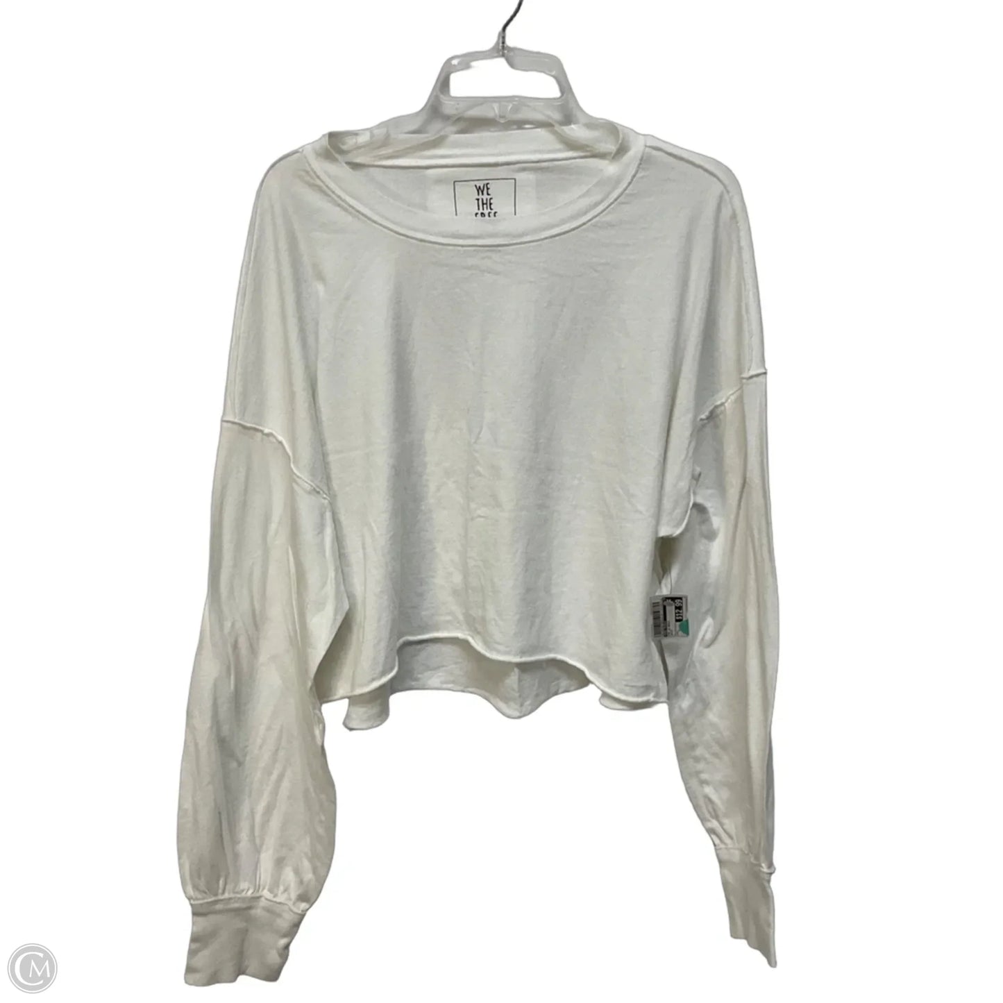 Top Long Sleeve Basic By Free People In White, Size: L