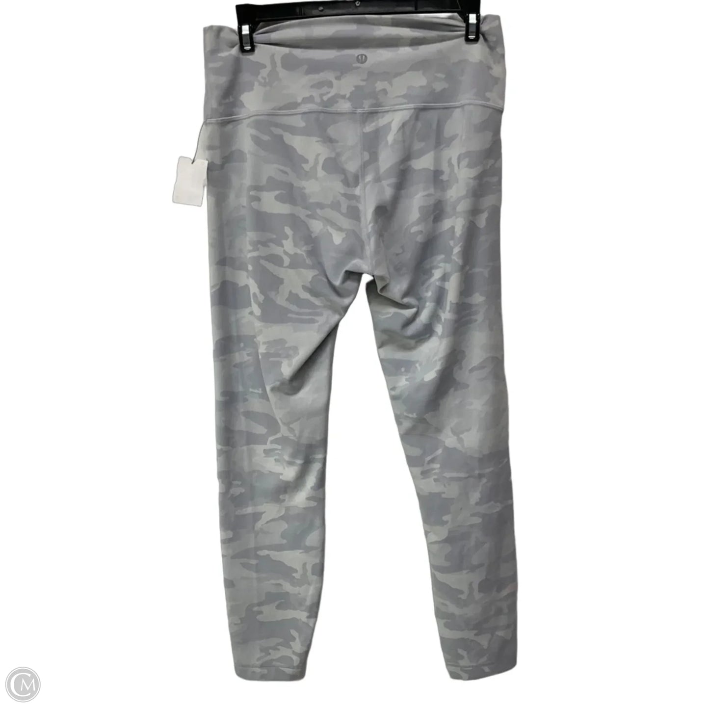 Athletic Leggings By Lululemon In Camouflage Print, Size: 10