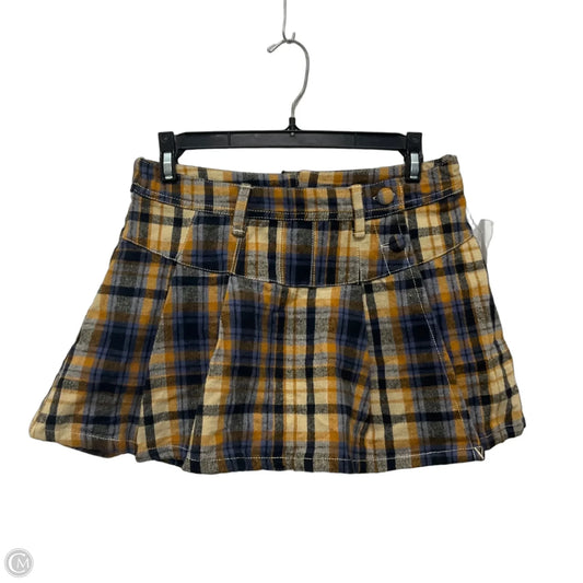 Skort By Free People In Blue & Orange, Size: 4