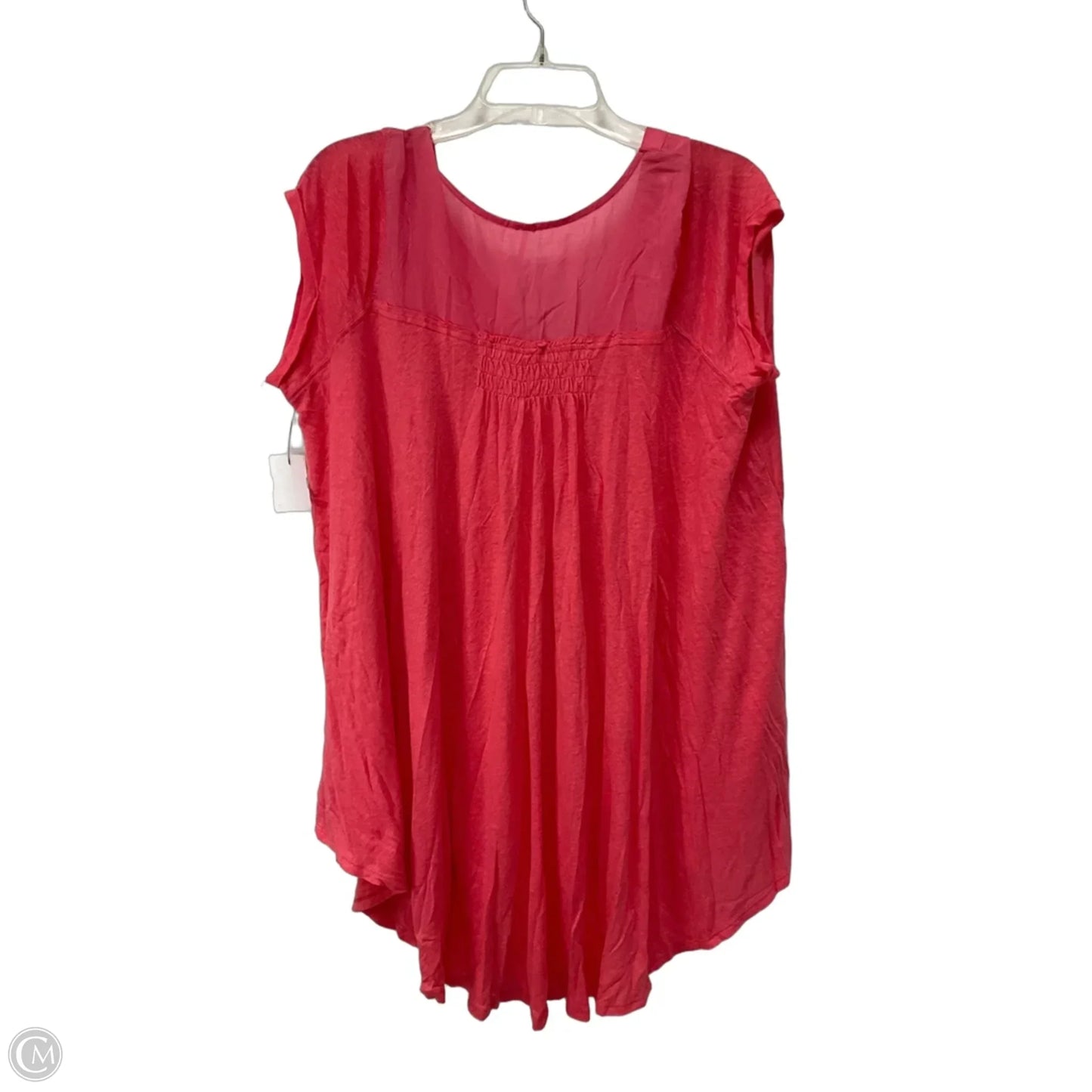 Top Short Sleeve By Free People In Pink, Size: M