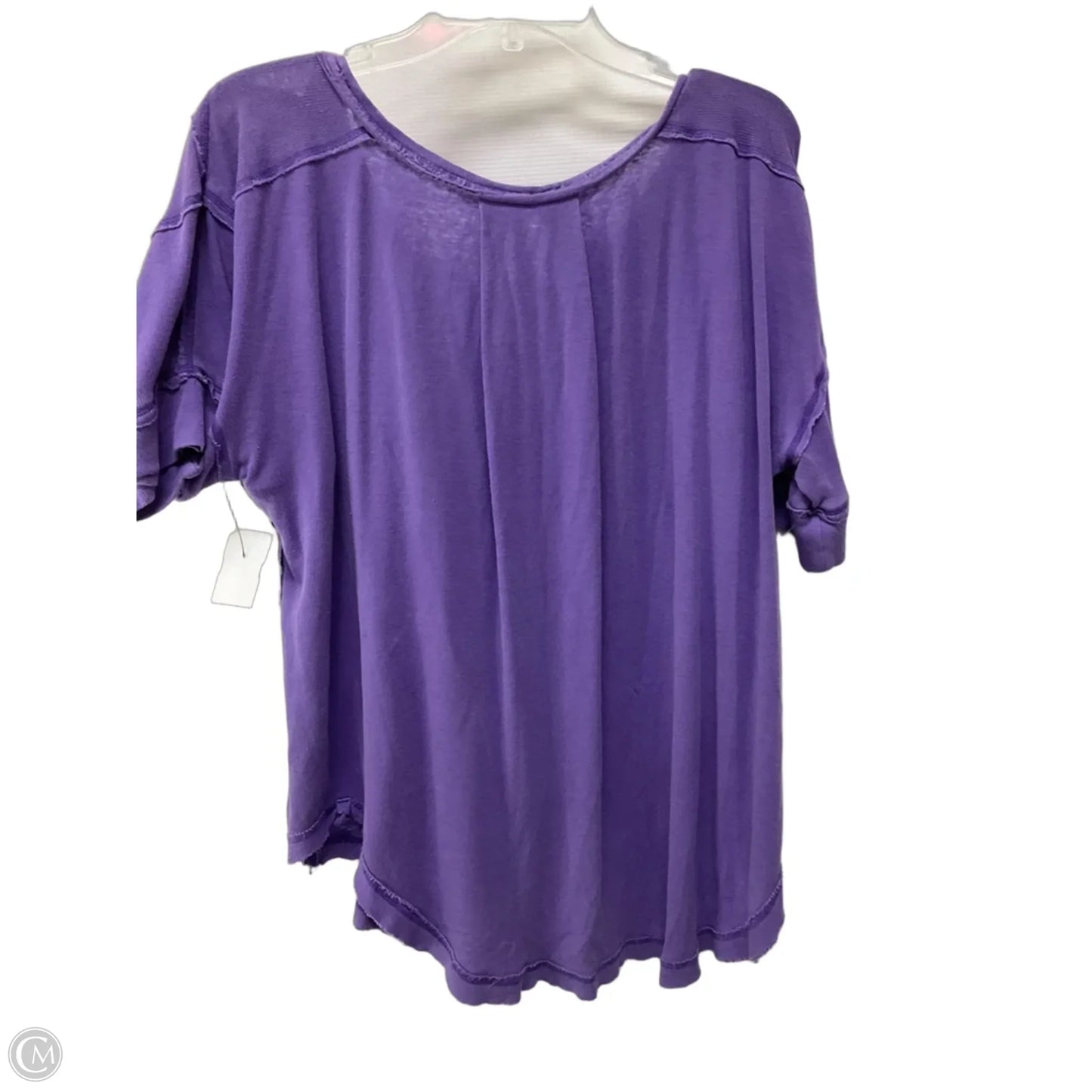 Top Short Sleeve By We The Free In Purple, Size: Xs