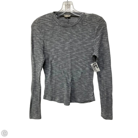 Top Long Sleeve By Free People In Grey, Size: S