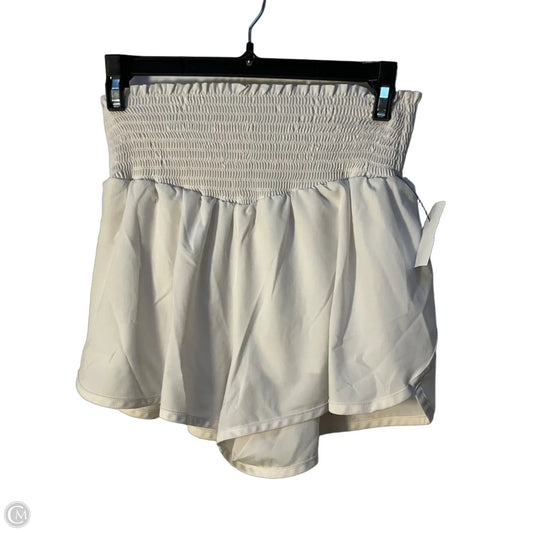 Athletic Shorts By Offline In White, Size: M