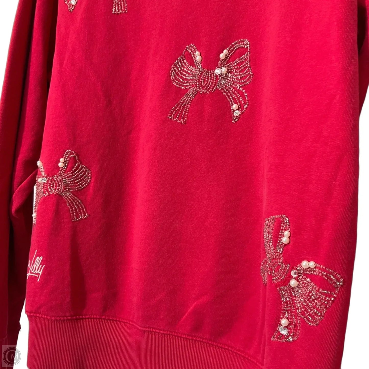 Sweatshirt Designer By Lilly Pulitzer In Red, Size: M