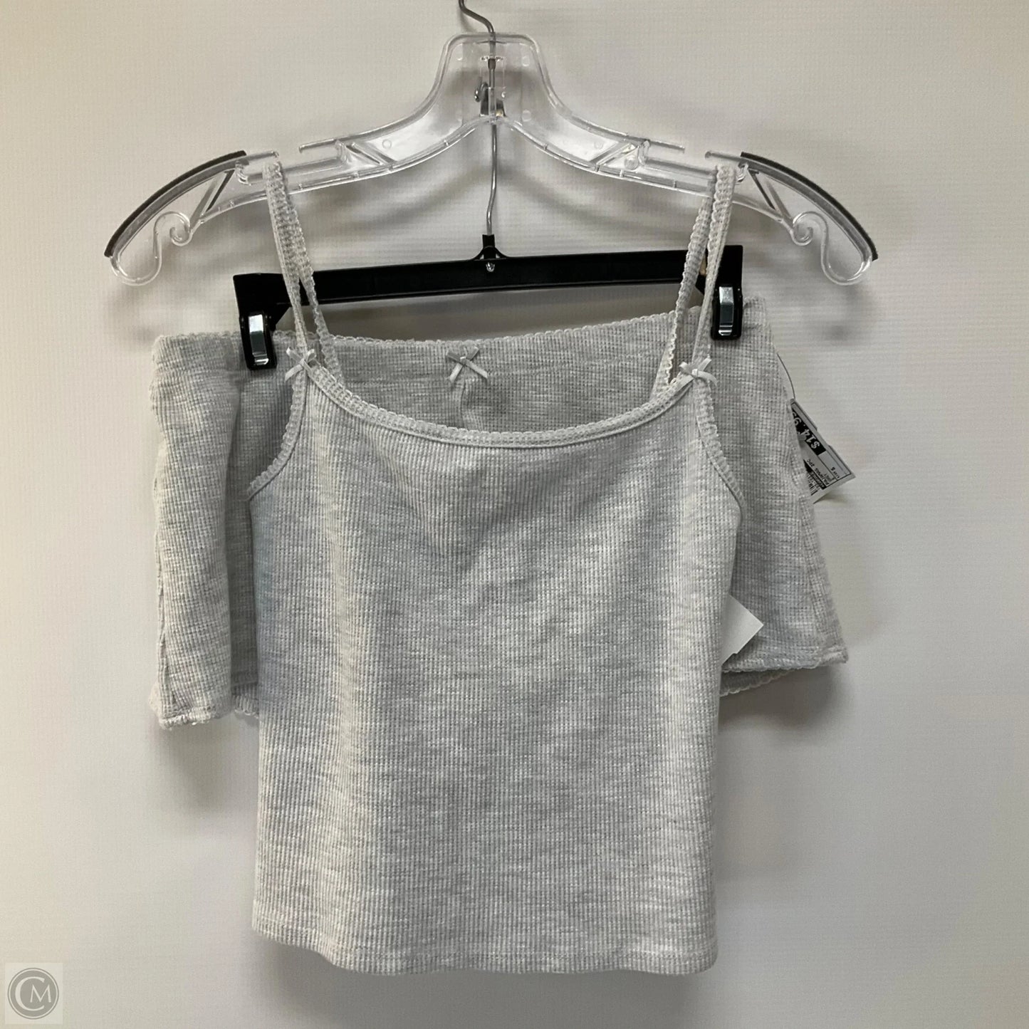 Pajamas 2pc By Garage In Grey, Size: S