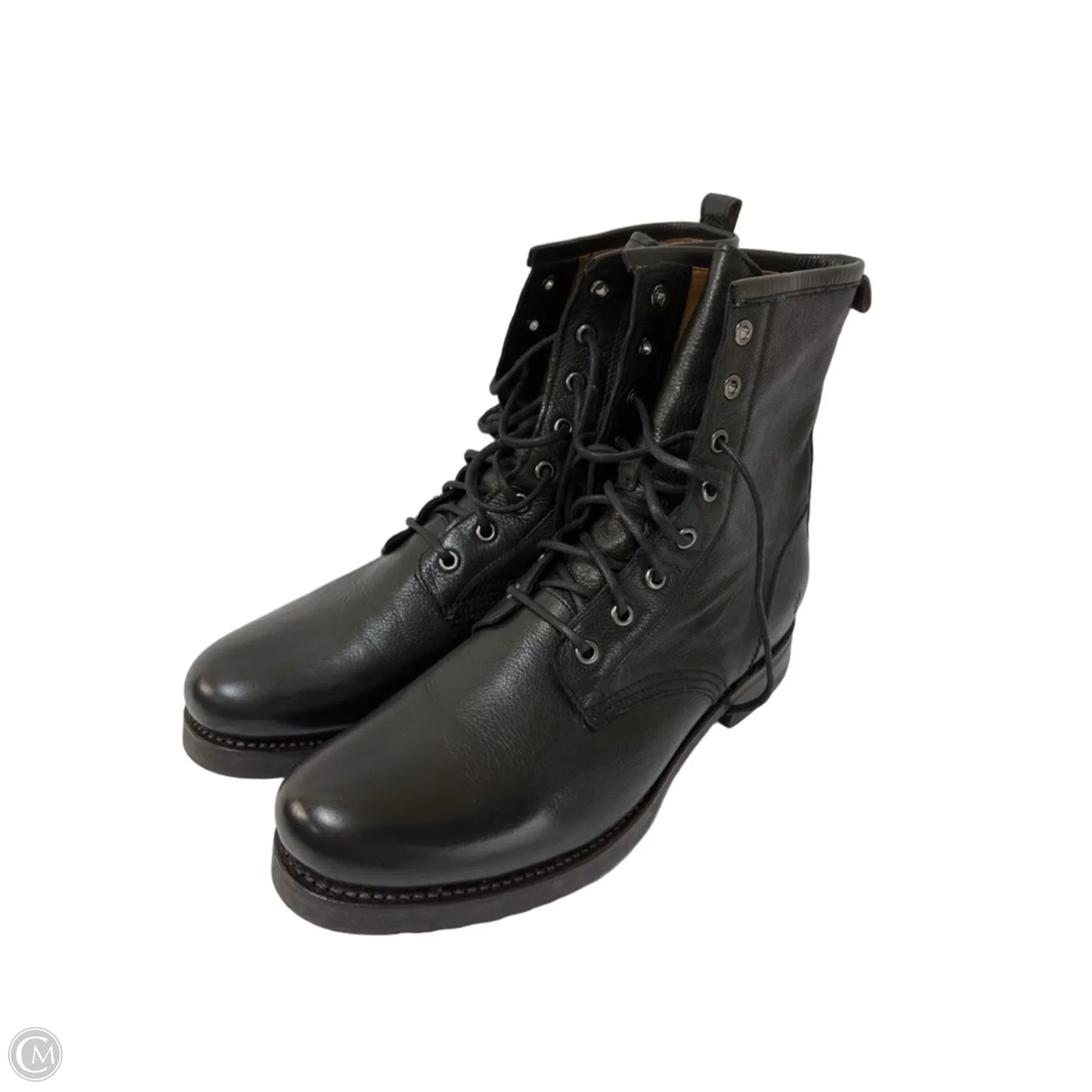 Boots Designer By Frye In Black, Size: 11