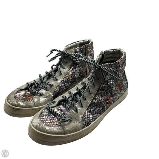Shoes Sneakers By P448 In Snakeskin Print, Size: 10