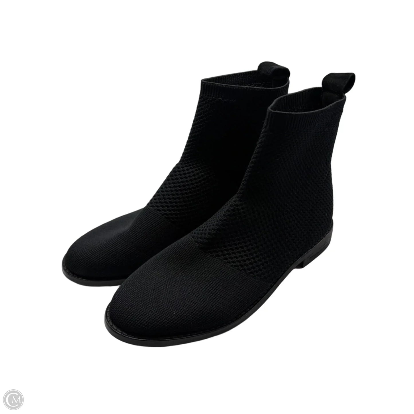 Boots Ankle Flats By Eileen Fisher In Black, Size: 6