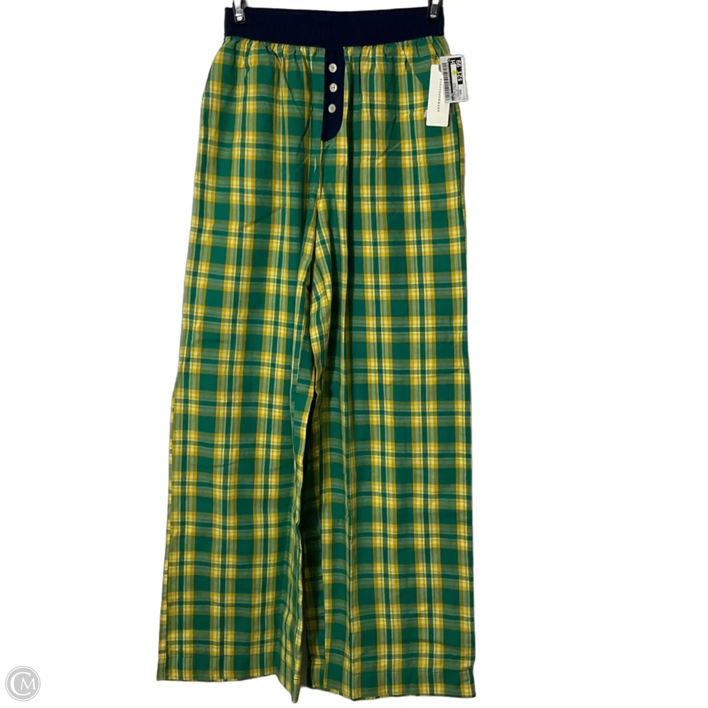 Pajama Pants By Anthropologie In Plaid Pattern, Size: Xxs