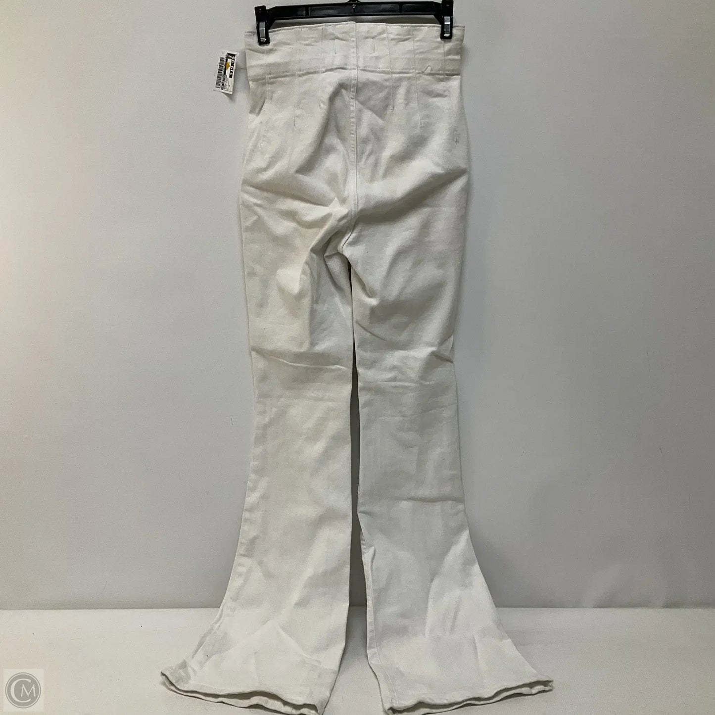 Jeans Flared By We The Free In White Denim, Size: 4