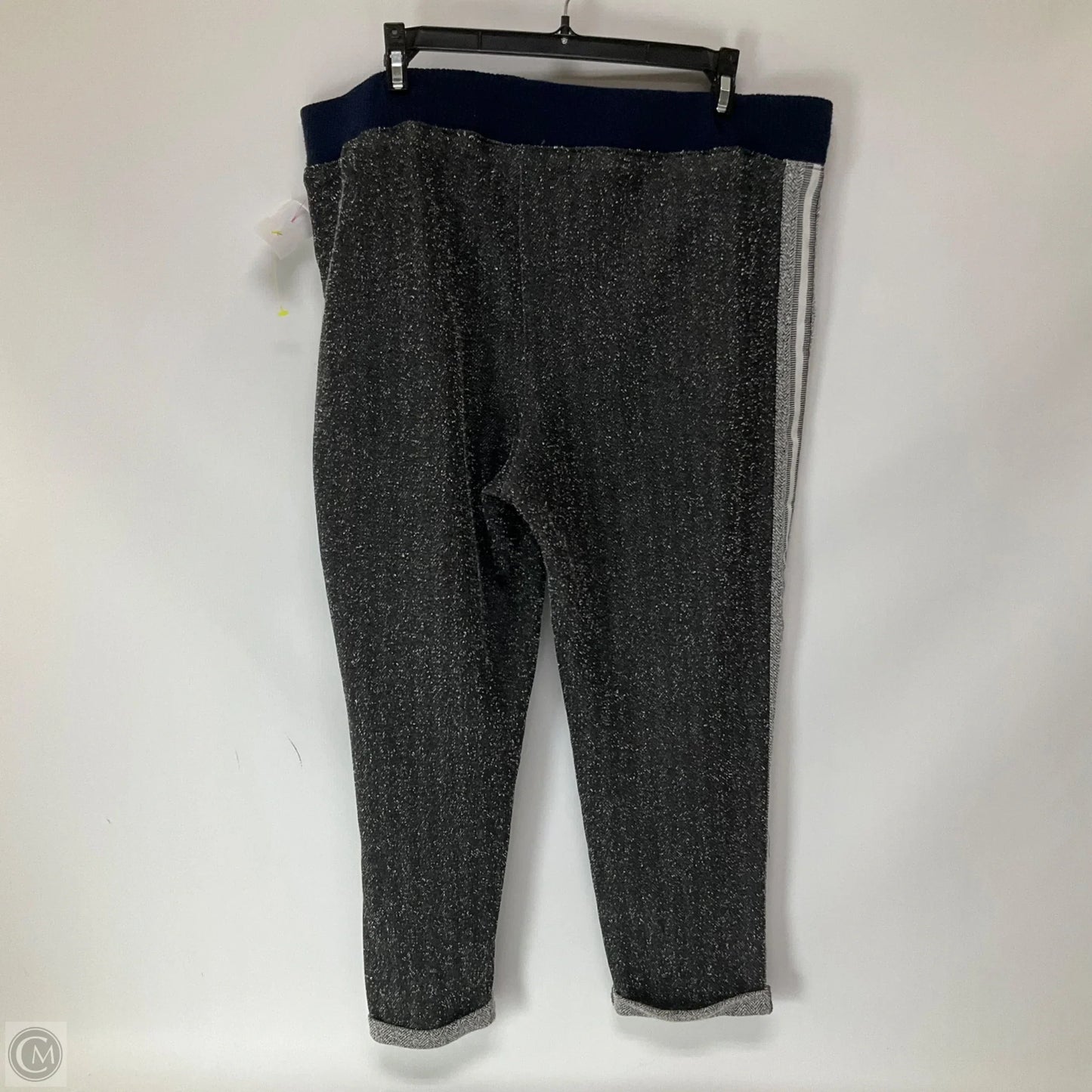 Pants Lounge By Cmb In Blue & Grey, Size: M