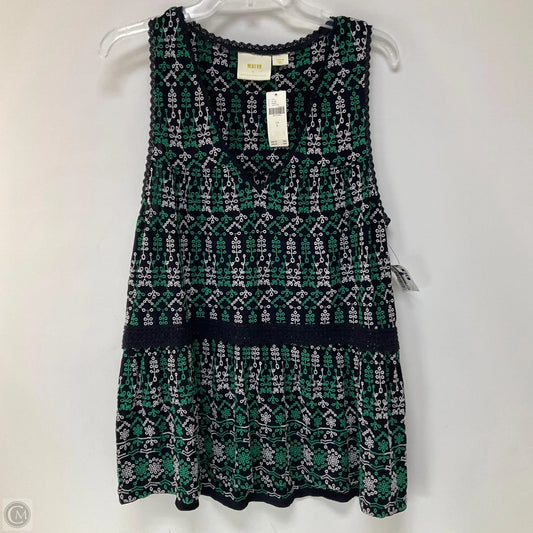 Tunic Sleeveless By Maeve In Navy, Size: L