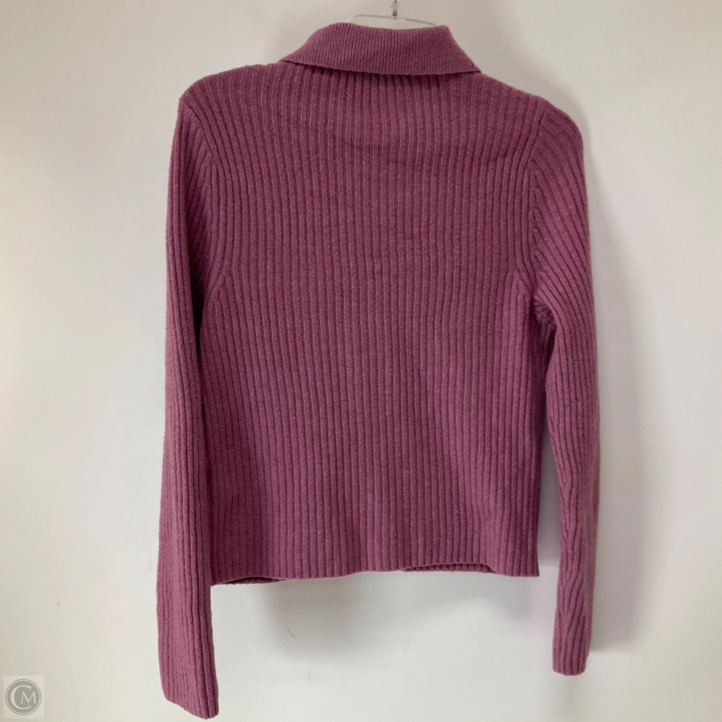 Cardigan By Abercrombie And Fitch In Purple, Size: M