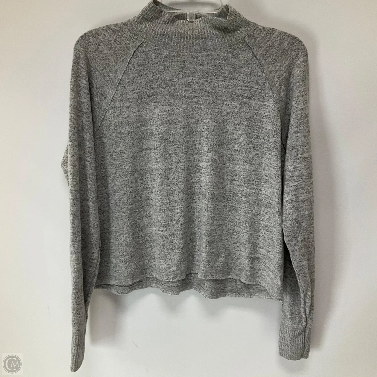 Top Long Sleeve Basic By Abercrombie And Fitch In Grey, Size: Xs