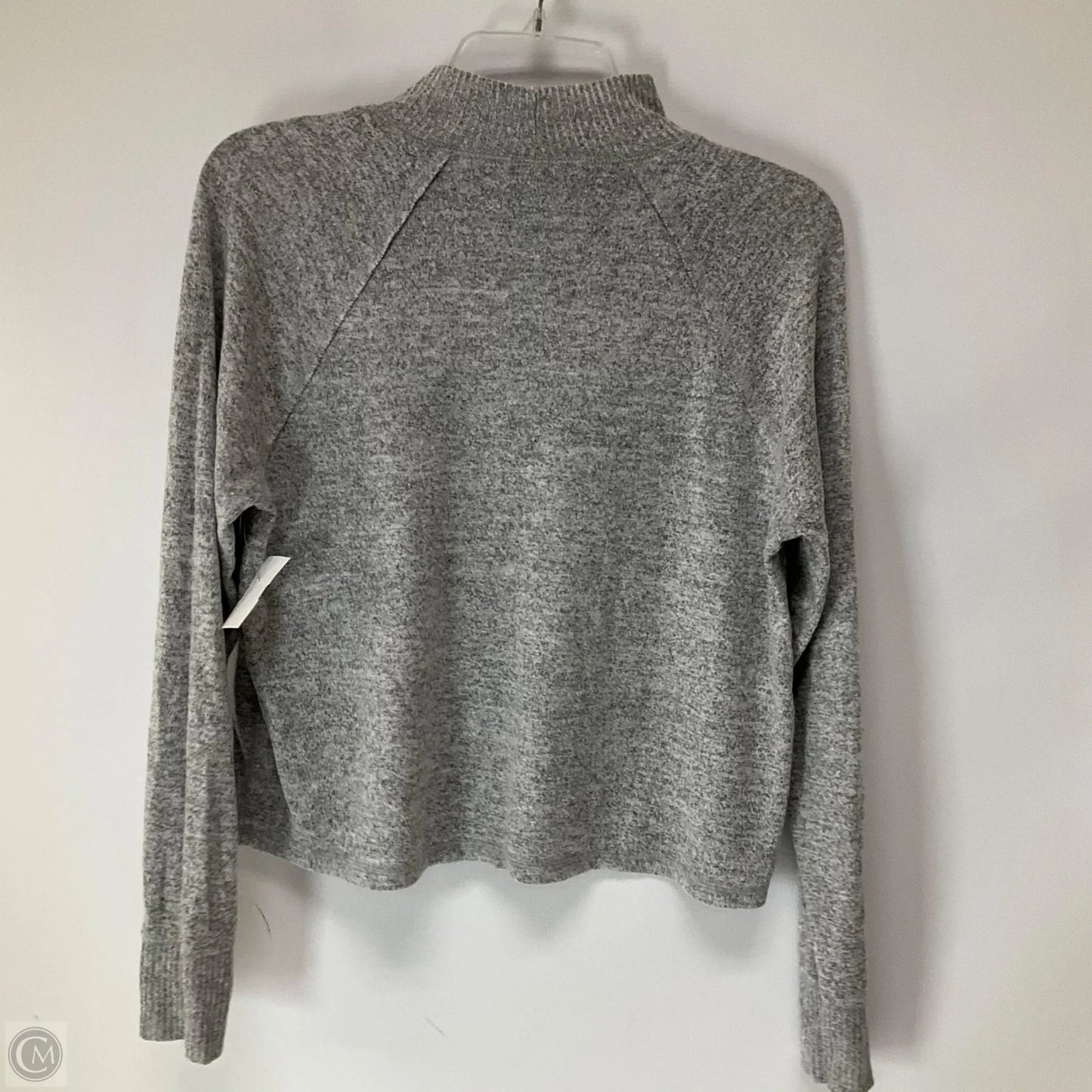 Top Long Sleeve Basic By Abercrombie And Fitch In Grey, Size: Xs