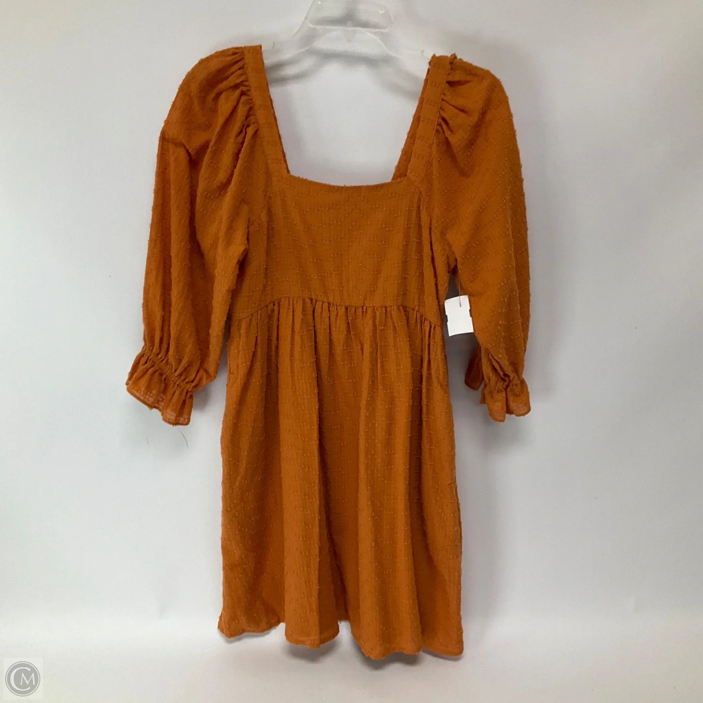 Dress Casual Midi By Madewell In Orange, Size: 0