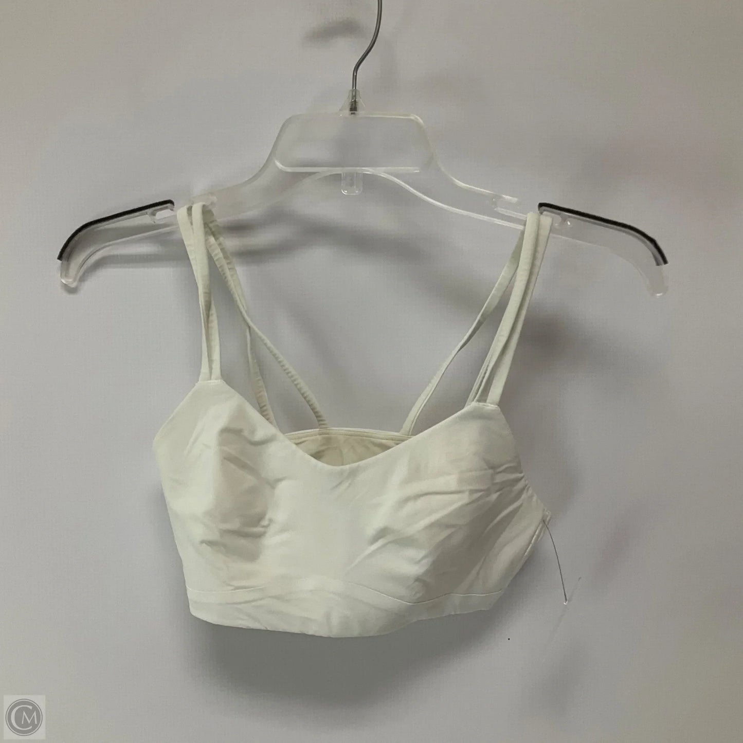 Athletic Bra By Lululemon In White, Size: Xs