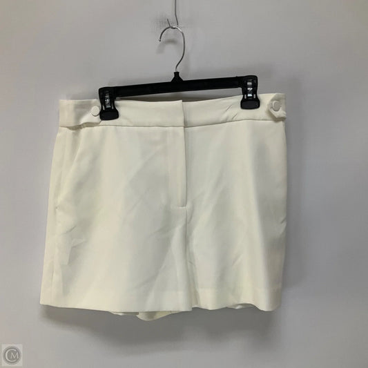 Shorts Designer By Milly In White, Size: 10