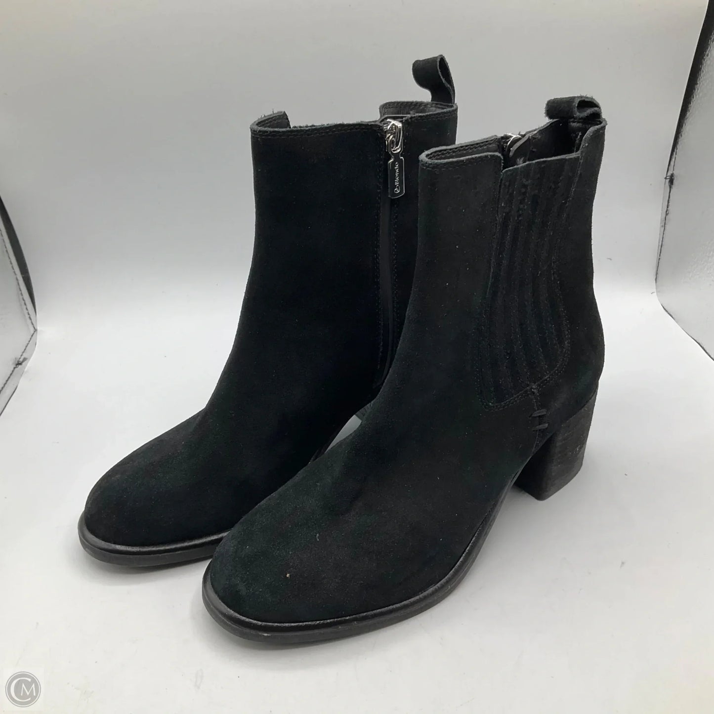 Boots Ankle Heels By Blondo In Black, Size: 6
