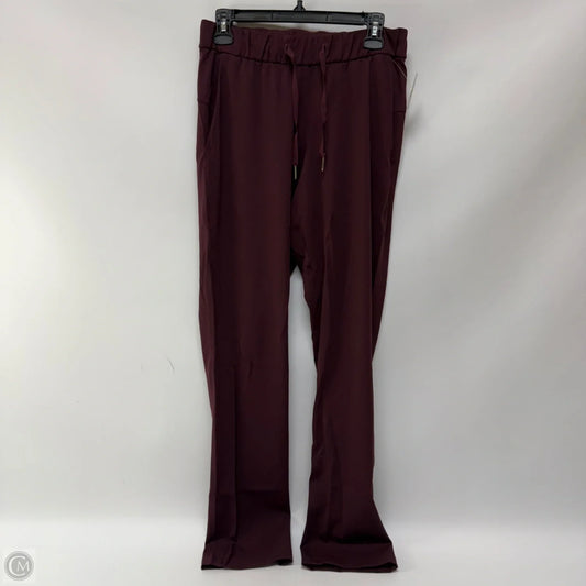 Athletic Pants By Lululemon In Purple, Size: 6
