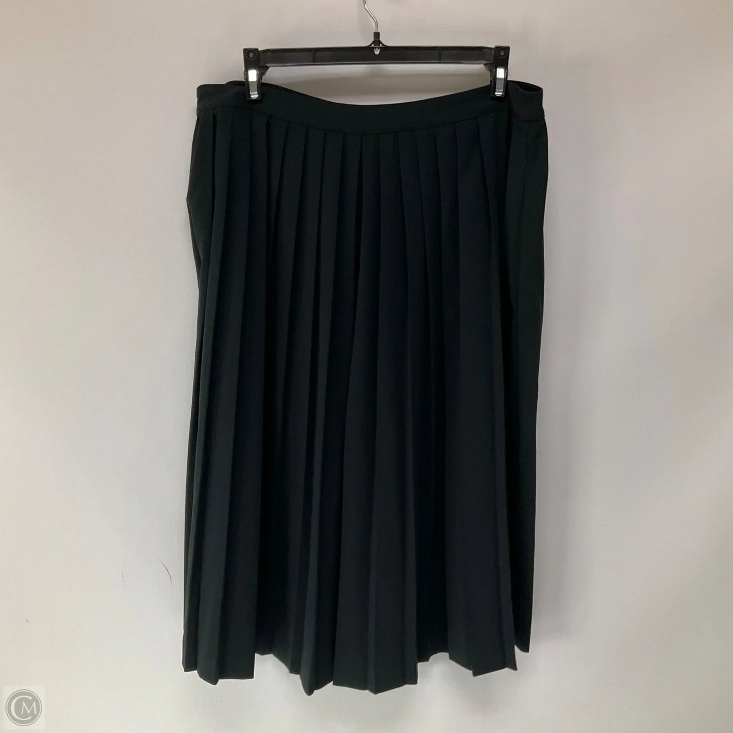 Skirt Midi By Anthropologie In Black, Size: 10