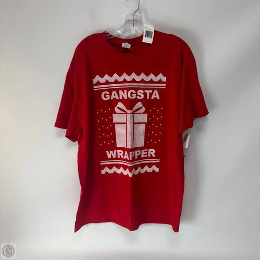 Top Short Sleeve By Clothes Mentor In Red, Size: Xl