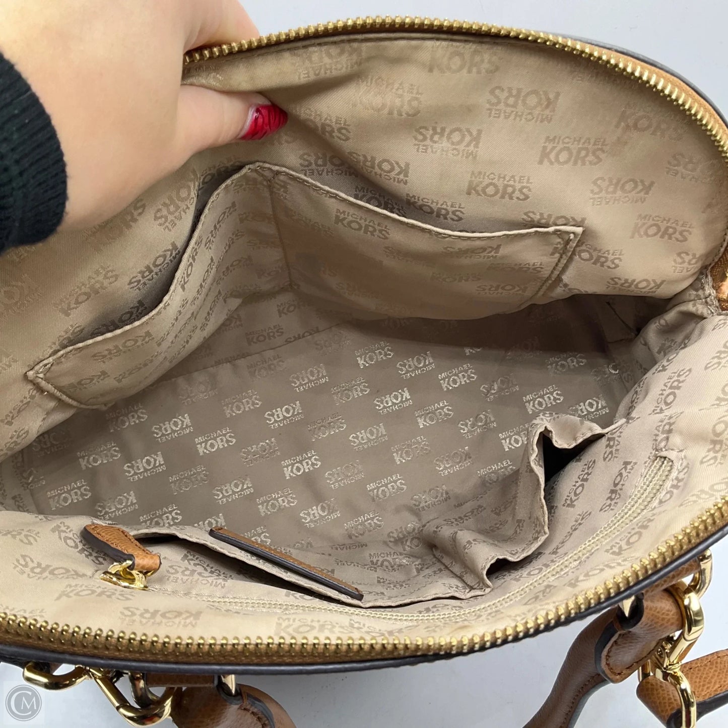 Handbag Designer By Michael Kors, Size: Medium