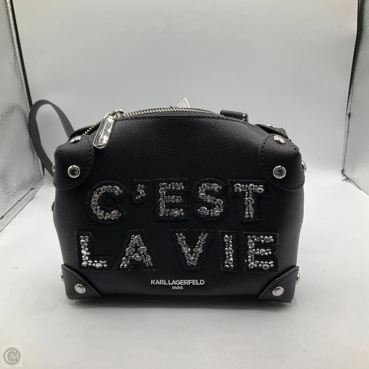 Crossbody Designer By Karl Lagerfeld, Size: Small