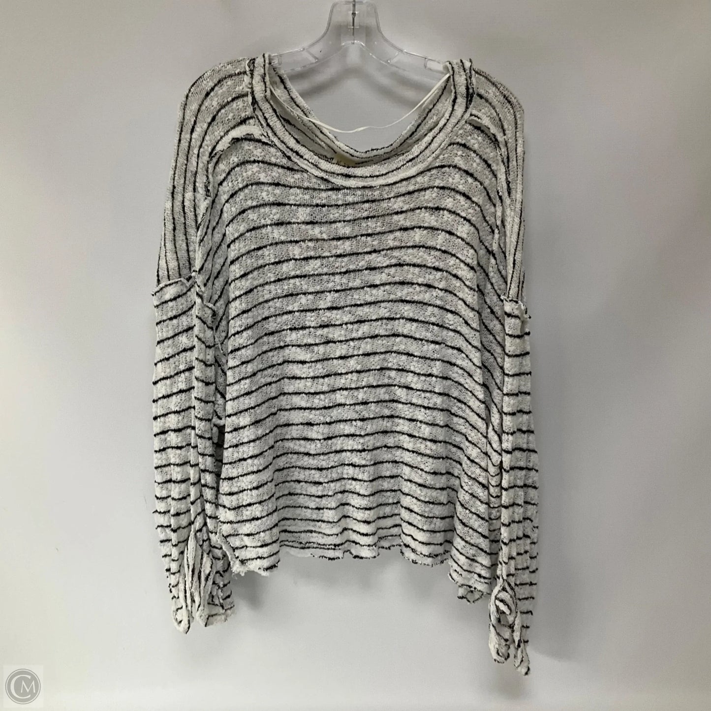 Top Long Sleeve By We The Free In Striped Pattern, Size: M