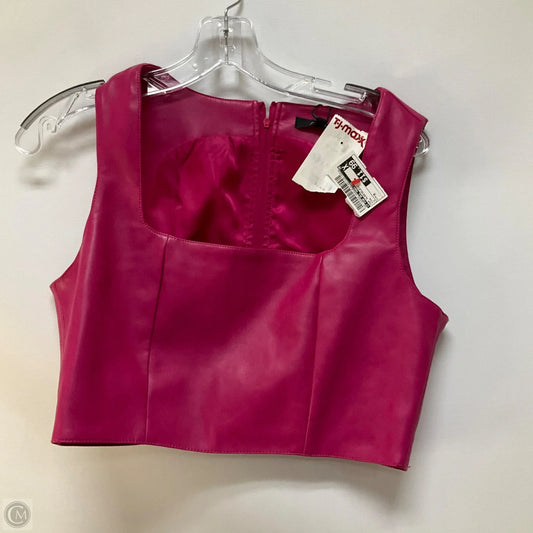 Top Sleeveless By 7 For All Mankind In Pink, Size: M