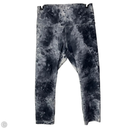 Athletic Leggings Capris By Lululemon In Grey, Size: 8