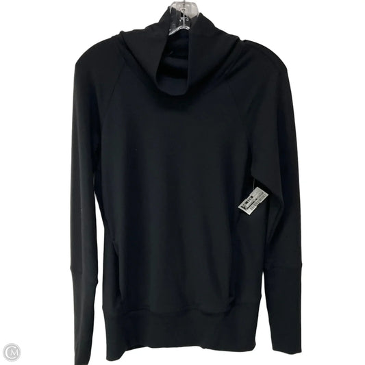 Athletic Top Long Sleeve Crewneck By Lululemon In Black, Size: 4