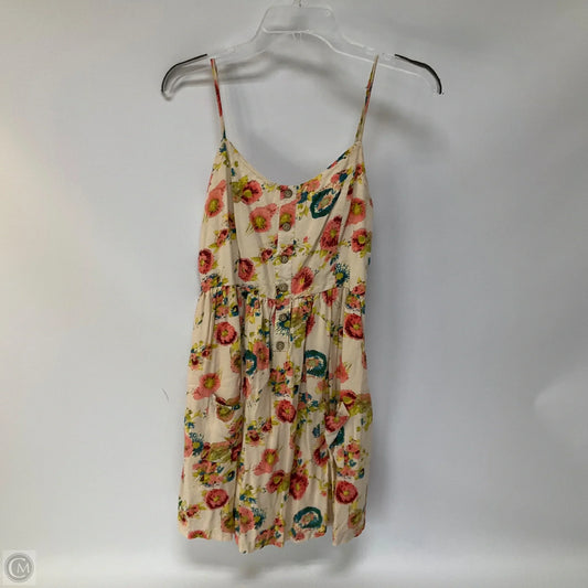 Dress Casual Short By Blu Pepper In Floral Print, Size: S