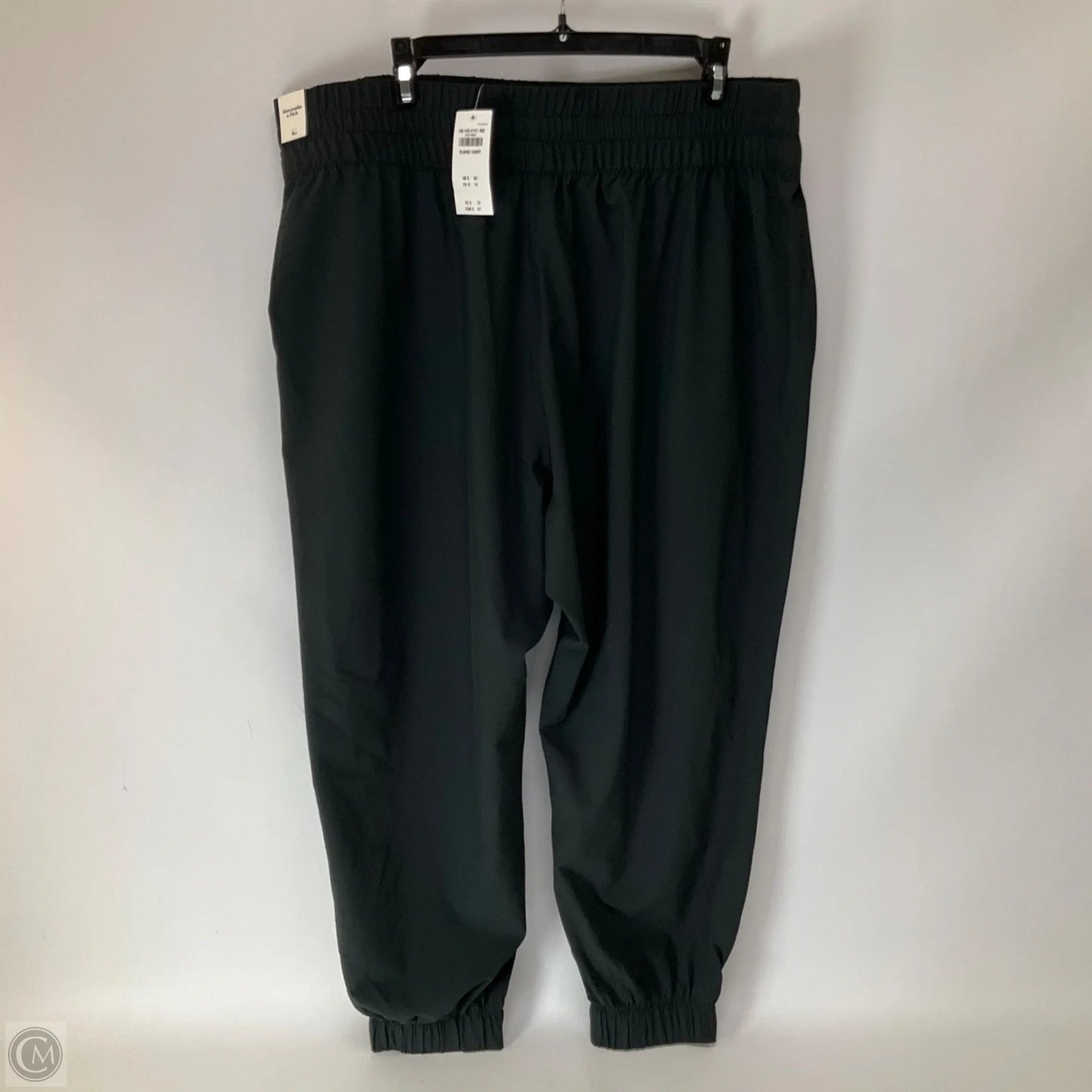 Athletic Pants By Abercrombie And Fitch In Black, Size: Xl