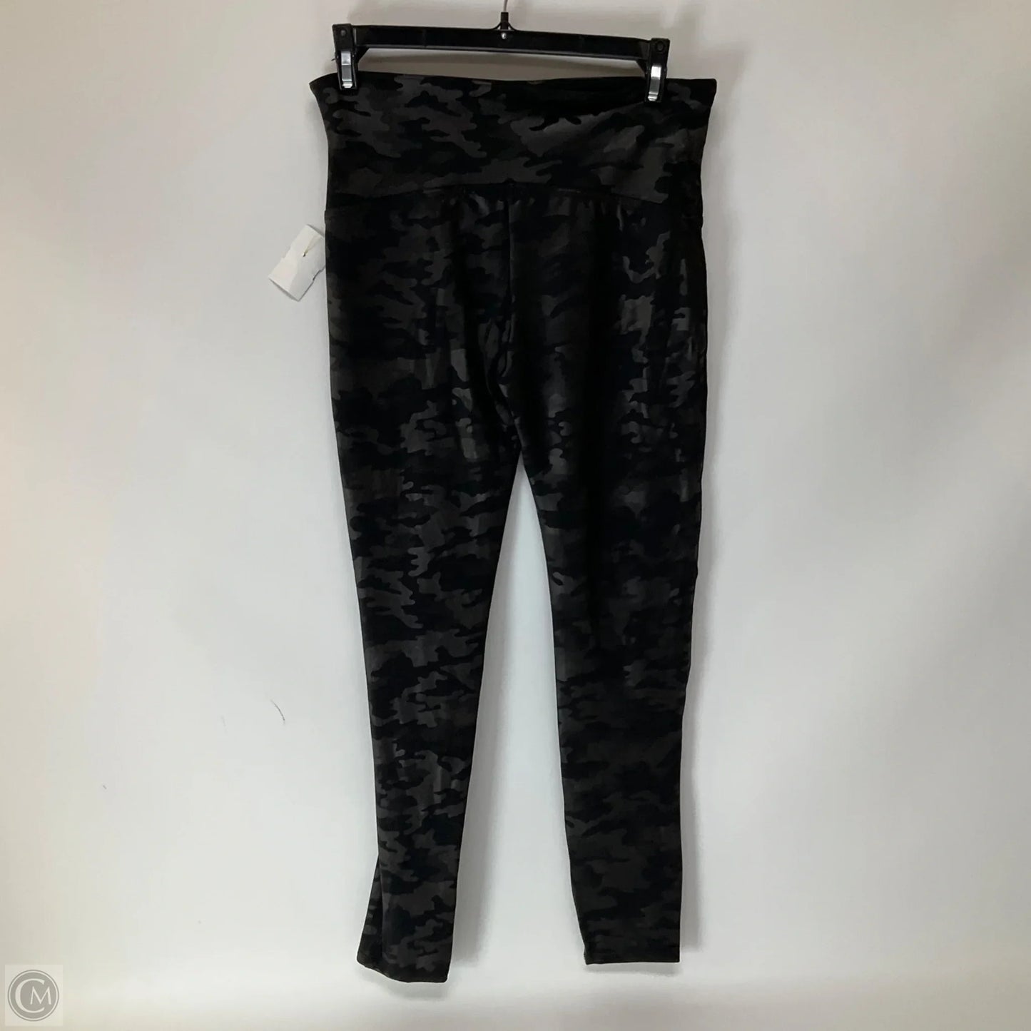 Athletic Leggings By Spanx In Black, Size: L