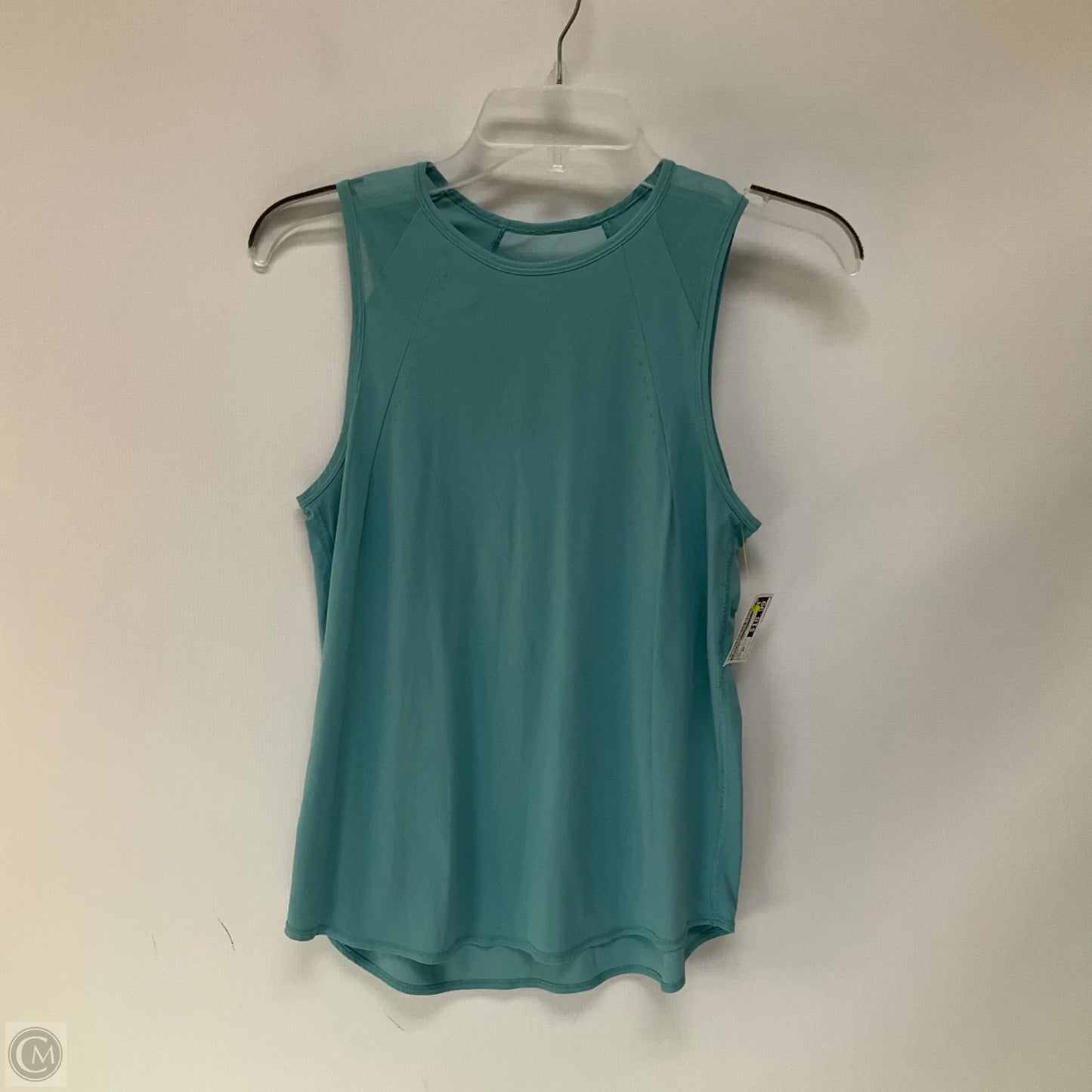 Athletic Tank Top By Lululemon In Teal, Size: Xs