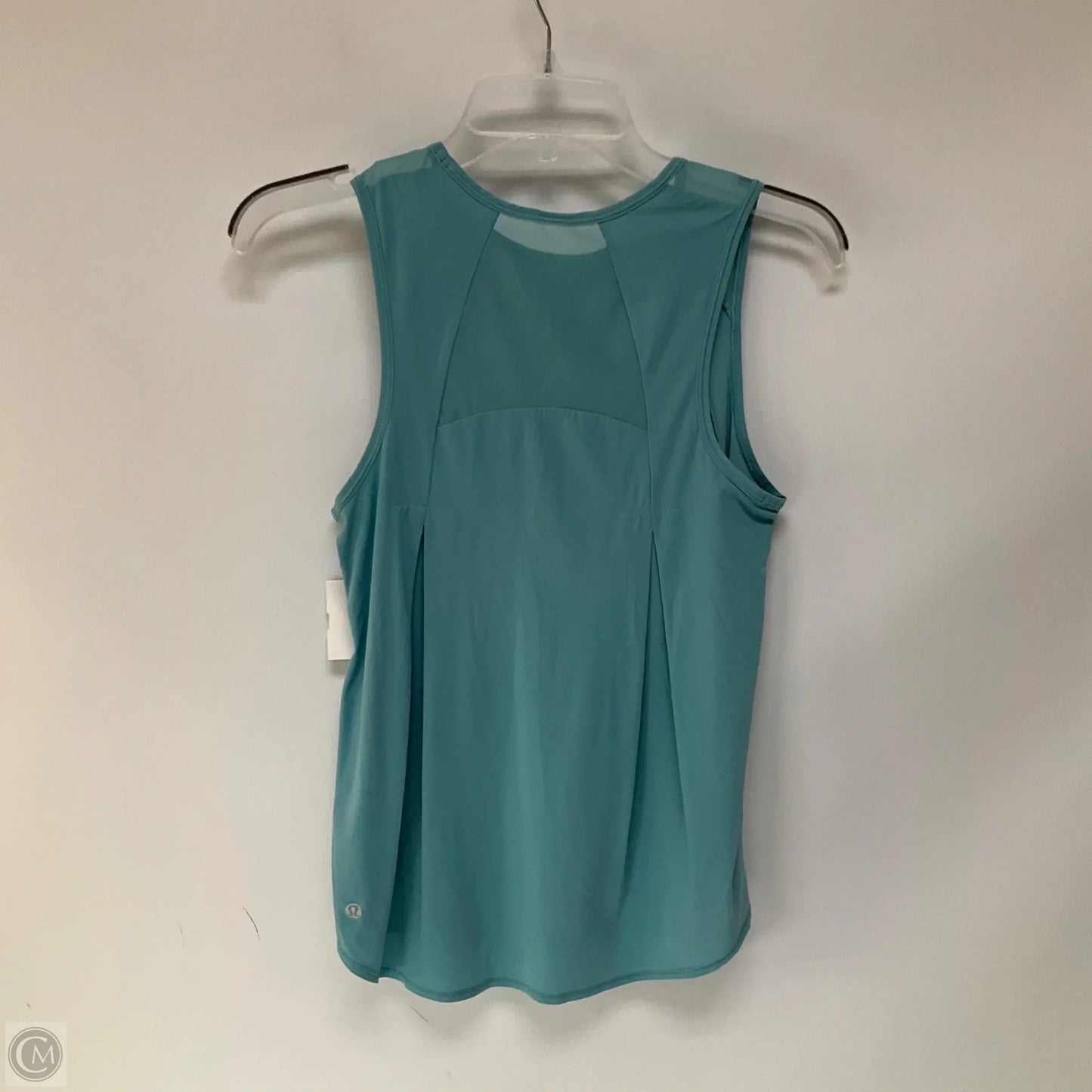 Athletic Tank Top By Lululemon In Teal, Size: Xs