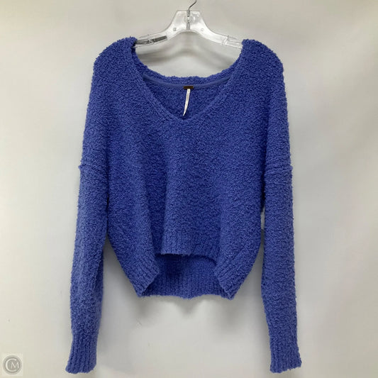 Sweater By Free People In Blue, Size: Xs