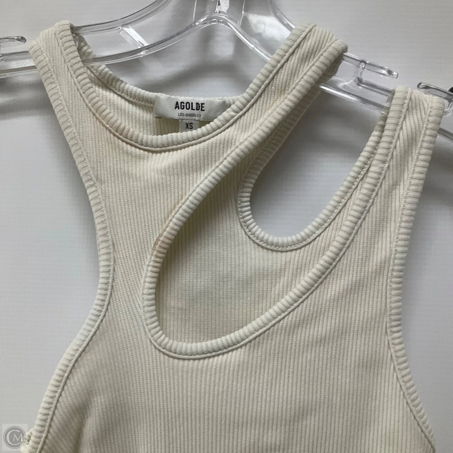 Top Sleeveless By Agolde In Cream, Size: Xs