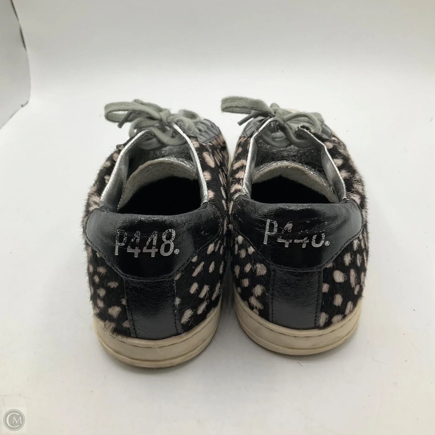 Shoes Sneakers By P448 In Black, Size: 6.5