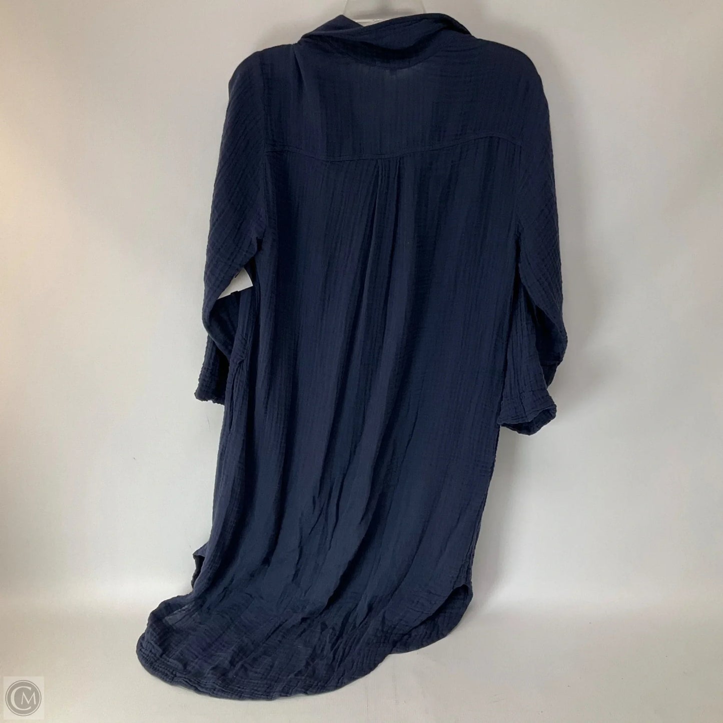 Dress Casual Midi By Sundry In Navy, Size: M
