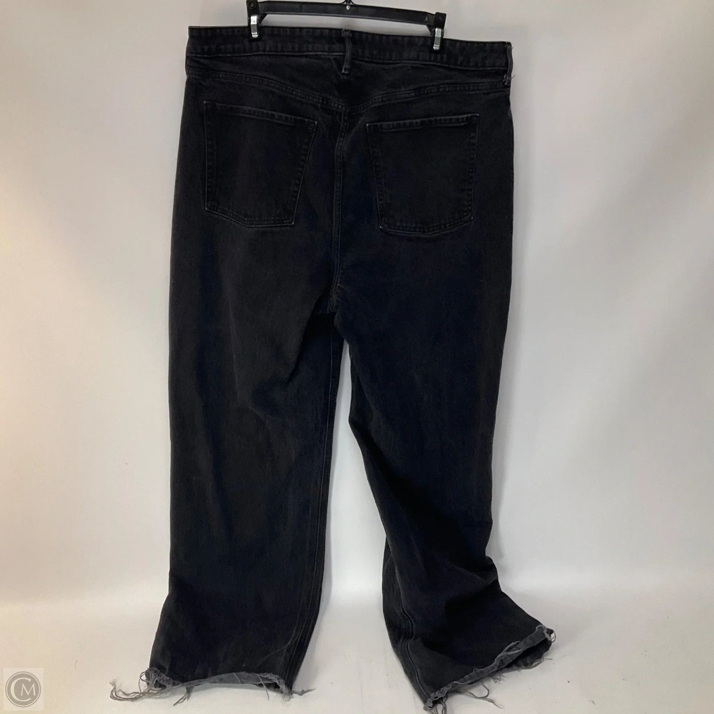 Jeans Wide Leg By Old Navy In Black Denim, Size: 18