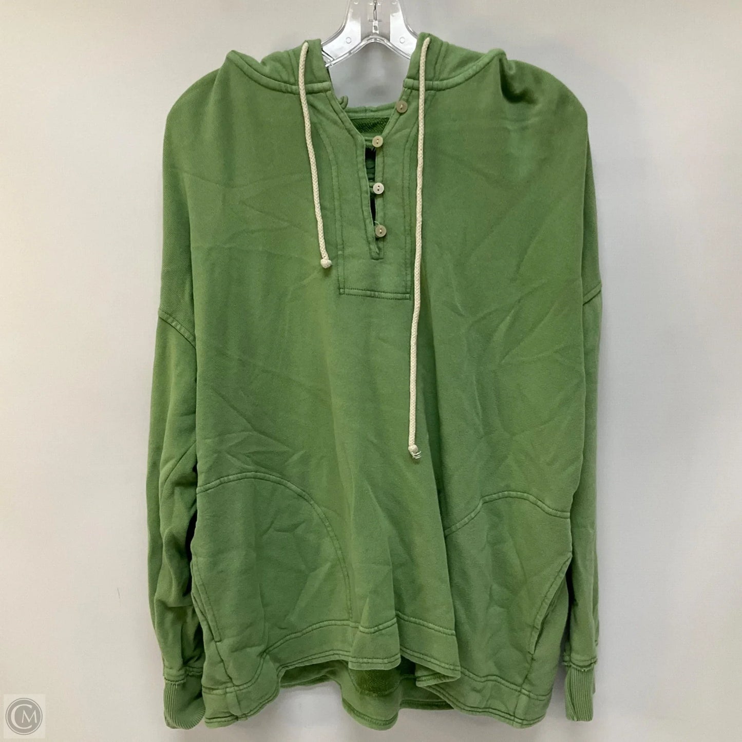Sweatshirt Hoodie By Aerie In Green, Size: S