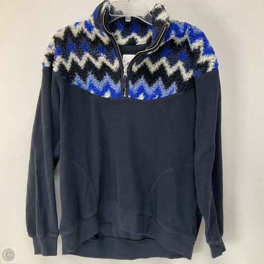 Sweatshirt Collar By Aerie In Blue, Size: S