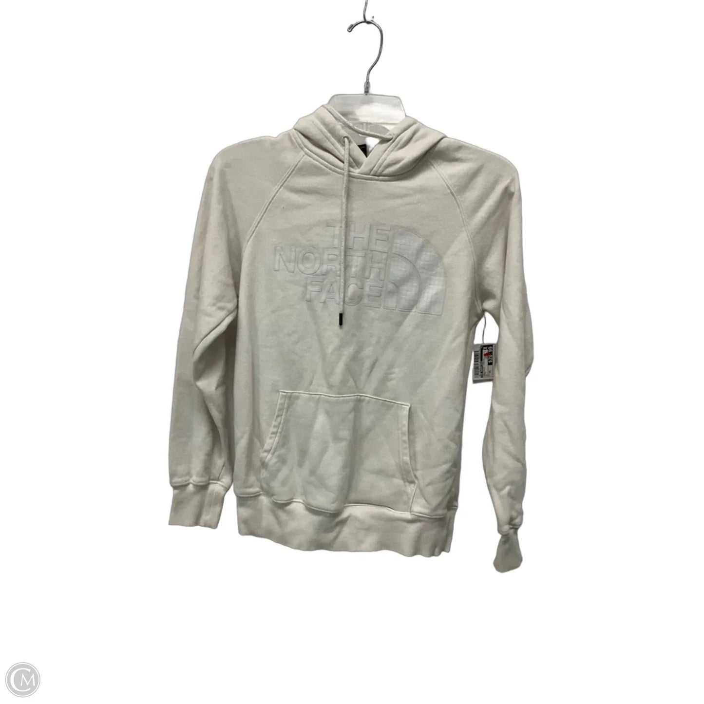 Sweatshirt Hoodie By The North Face In White, Size: Xs